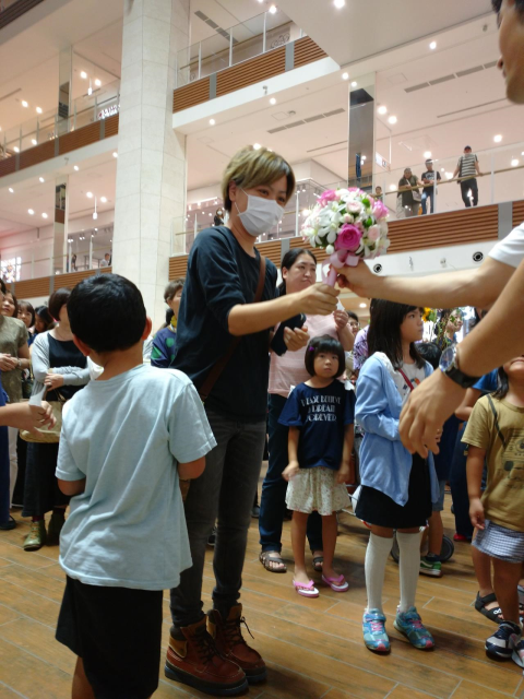 1000人の花育⑩