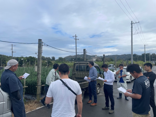 圃場視察2